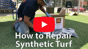 How to repair synthetic turf for all turf surfacing areas