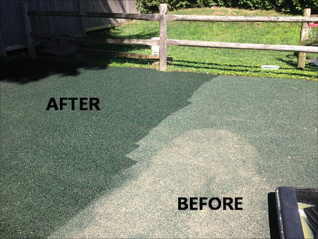 how to seal your playground rubber surface