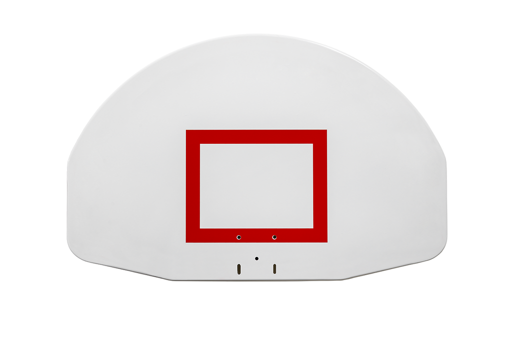 Durable Fan-Shape Marked Steel Basketball Backboard