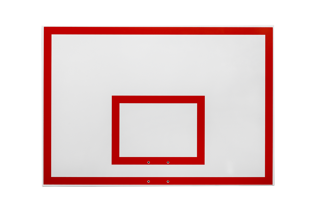 Playground Marked Steel Basketball Backboard