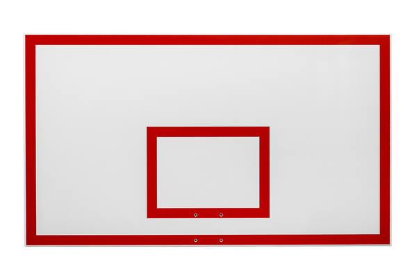 Playground Full Sized Marked Steel Basketball Backboard