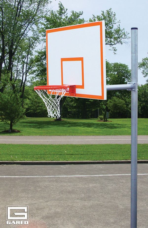 Standard Duty 4-1/2″ O.D. Straight Post Basketball Package