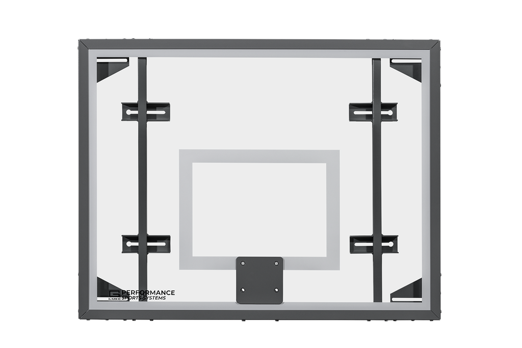 Side Court Recreational Glass Basketball Backboard