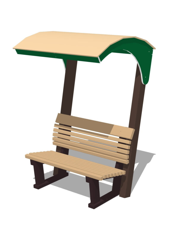 Ergo-Eco Bench with Roof (4ft Adult)