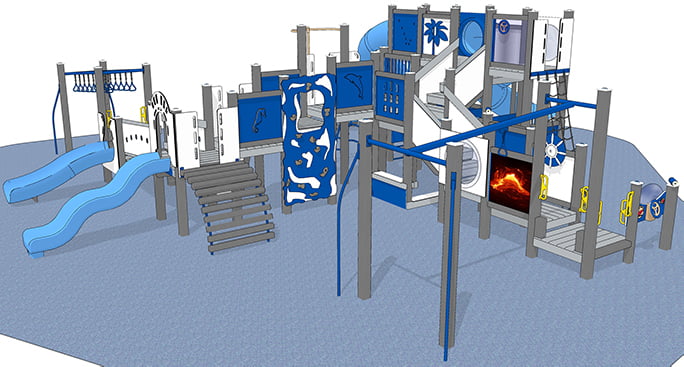 Kilauea (mega) Playset