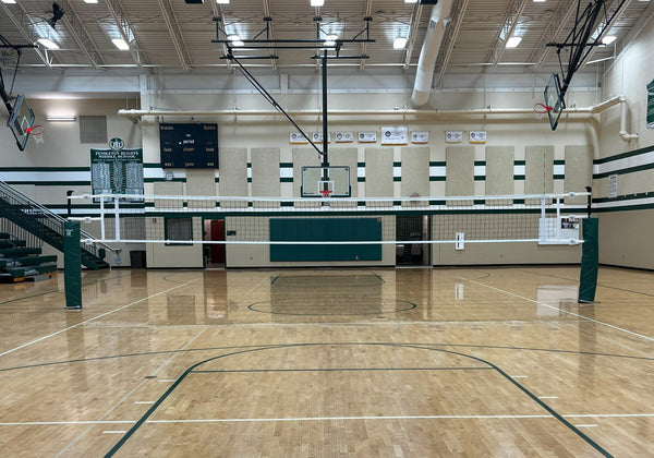 Carbon Flare 3″ Telescopic One-Court Volleyball System