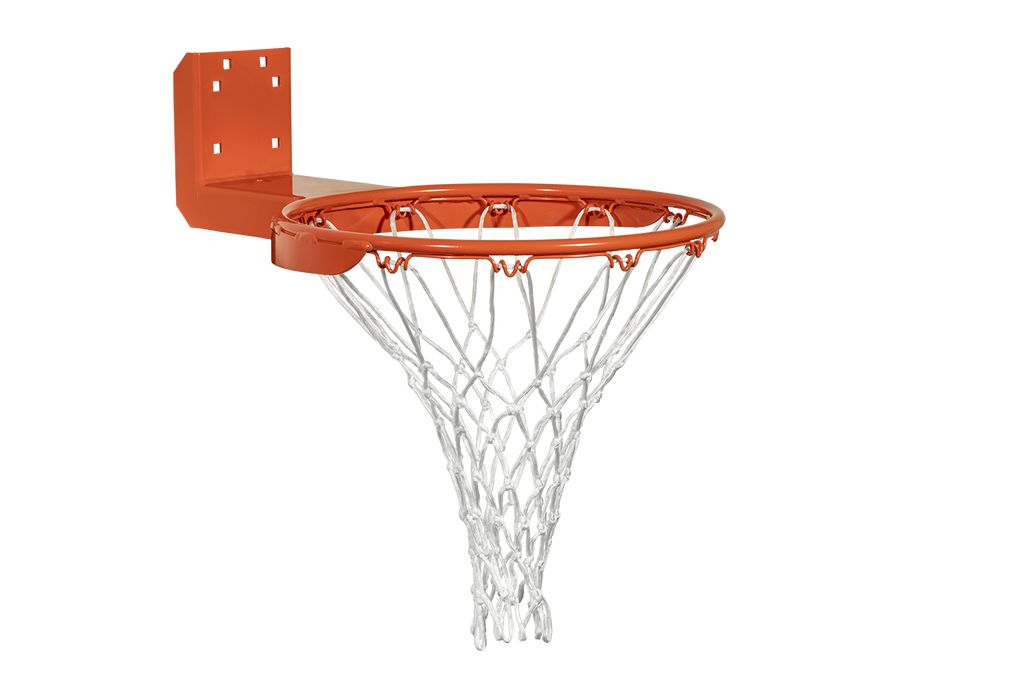 Rear-Mount Institutional Fixed Basketball Rim