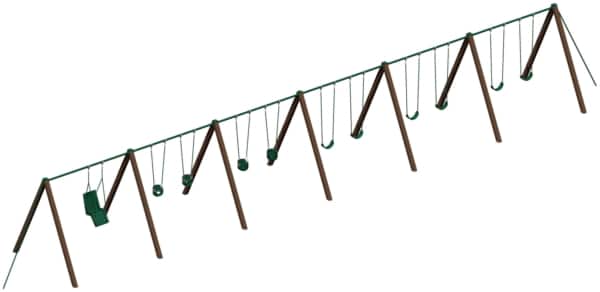 7′ A-Frame Swing