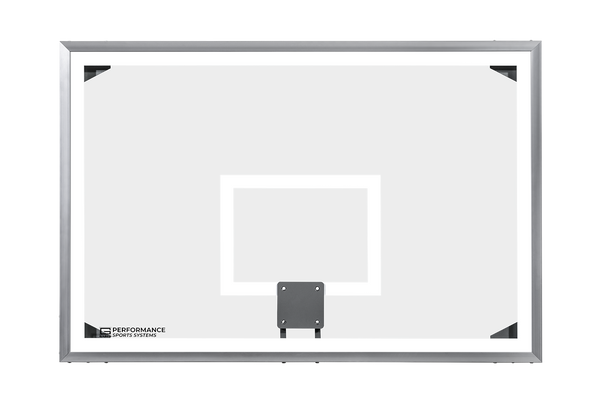 OverSized Aluminum-Framed Glass Basketball Backboard
