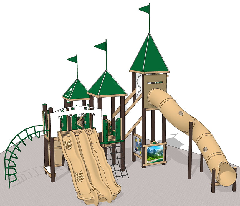 Alpine Peaks (mega) Playset