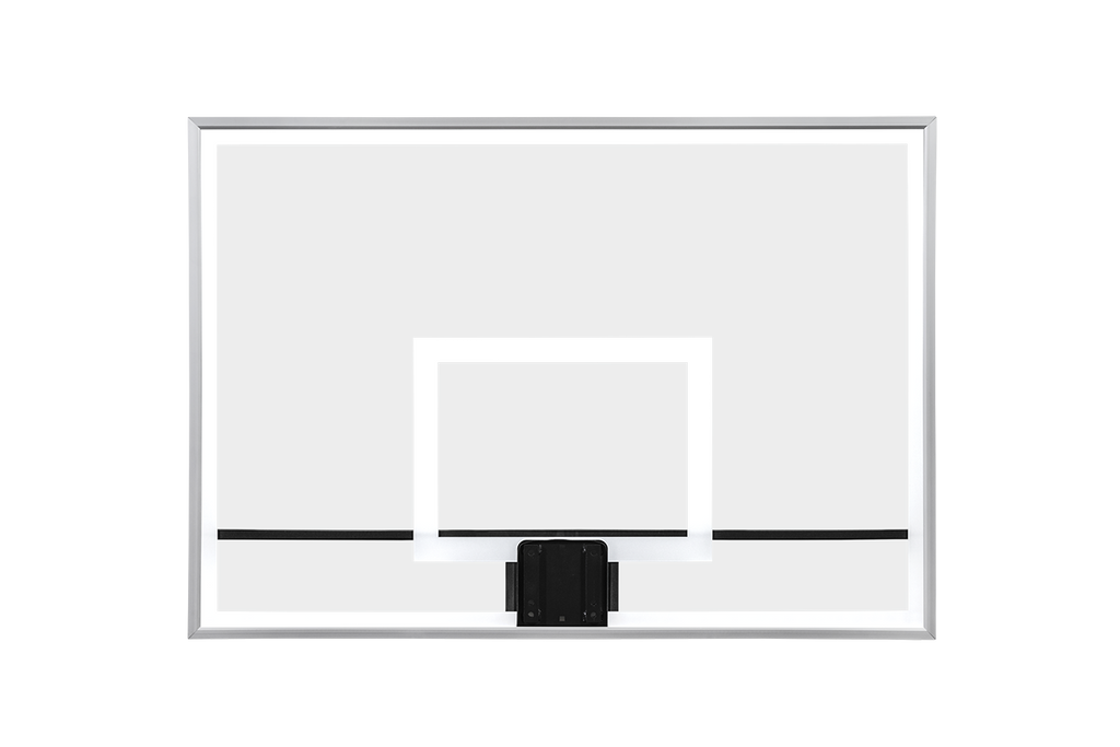 Outdoor Pro Style Glass Basketball Backboard