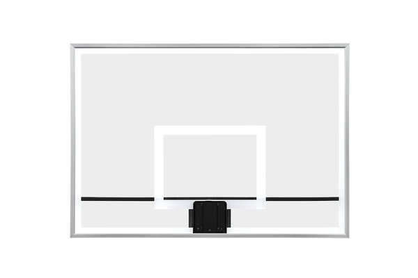 Outdoor Pro Style Glass Basketball Backboard