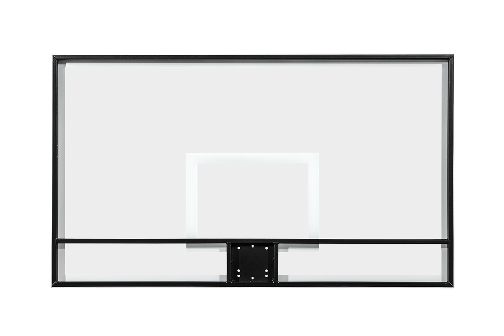Outdoor Pro Style Full Sized Glass Basketball Backboard