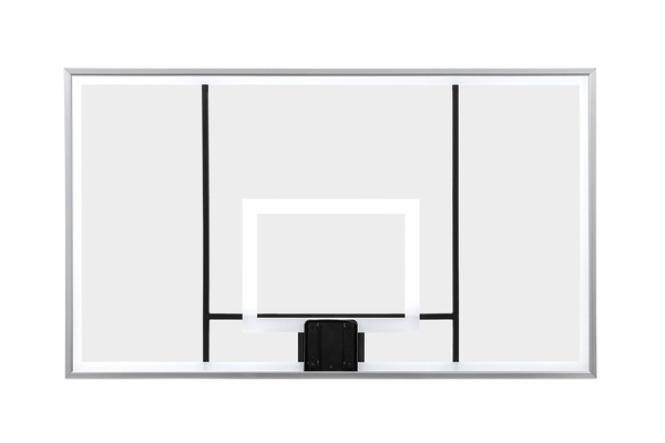 Outdoor Recreational Full Sized Glass Basketball Backboard