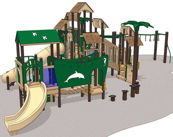 Caribbean Hideaway (mini) Playset