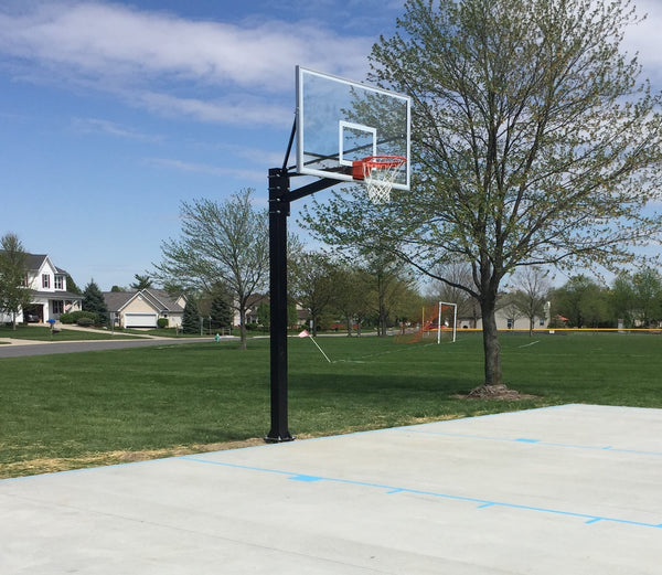 Endurance® Glass Playground Basketball System