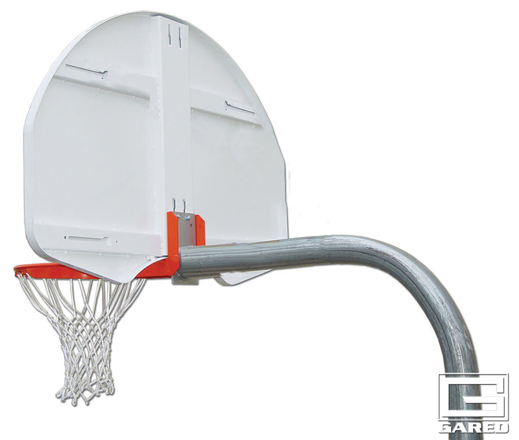 Economy 3-1/2″ O.D. Unbraced Rear-Mount Gooseneck Basketball Package