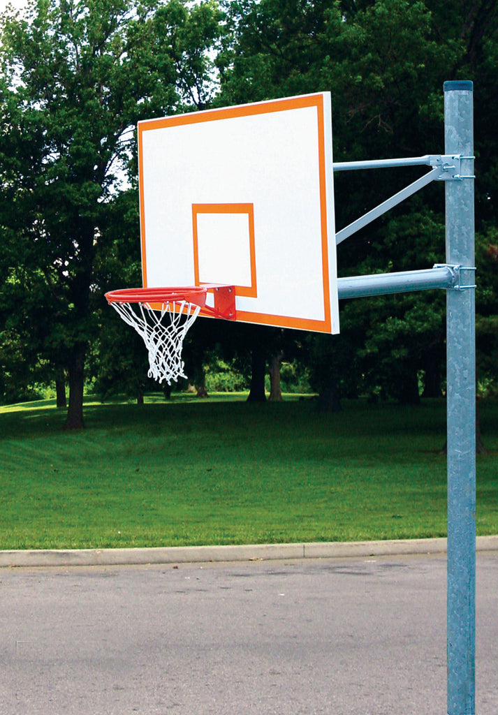 Heavy Duty 5-9/16″ O.D. Straight Post Basketball Package