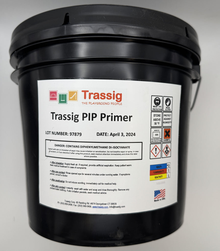 poured in place rubber aromatic primer