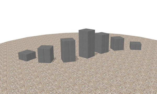 Quad Block Steppers – Set of 7 (Play-Fit)