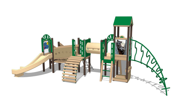 Rocky Raccoon (mini) Playset