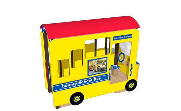 School Bus Playset