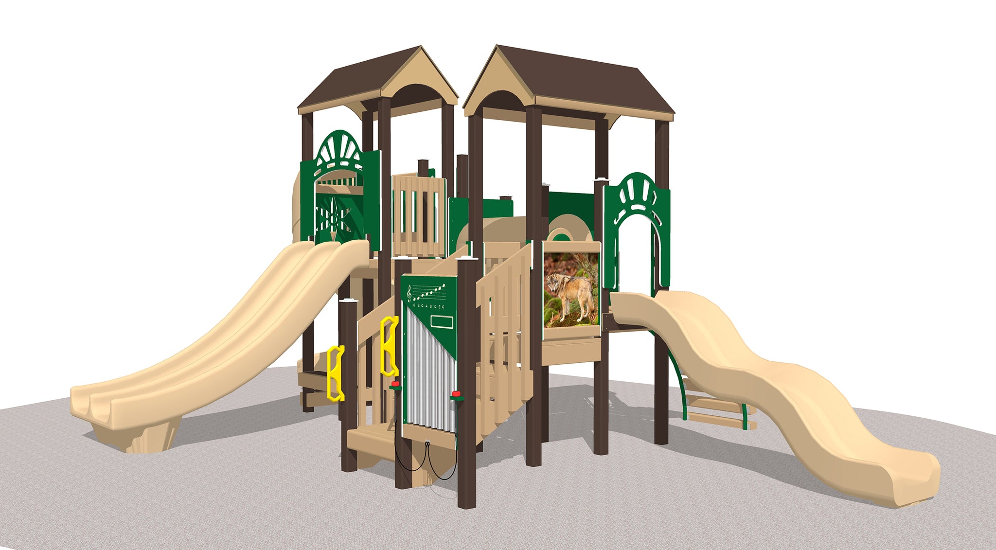 Timberwolf Playset – Trassig - The Playground People
