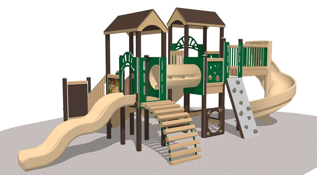 Timberwolf Playset