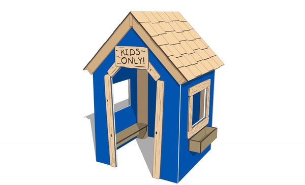 Wee Tots Clubhouse Playset