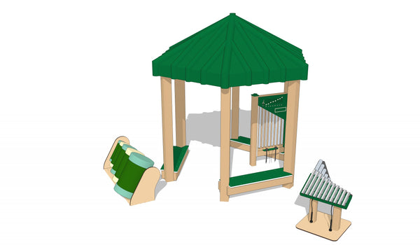 Wee Jammin Gazebo Playset