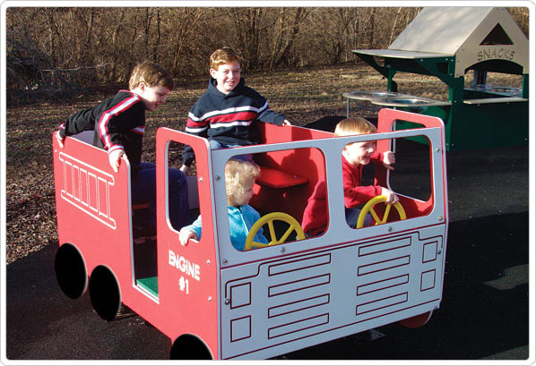 Bouncy Vehicle (Fire Truck)