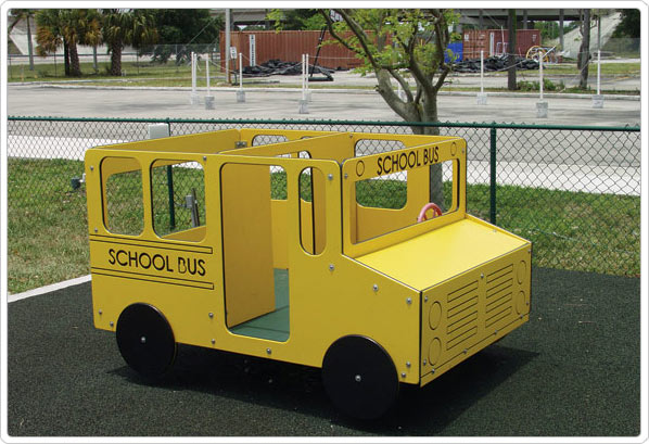 Bouncy Vehicle (School Bus)