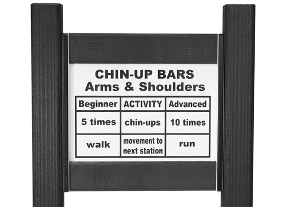 Fitness Station Signs