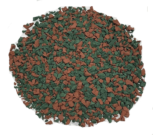 Poured in Repair Kit with Primer - Red / Green