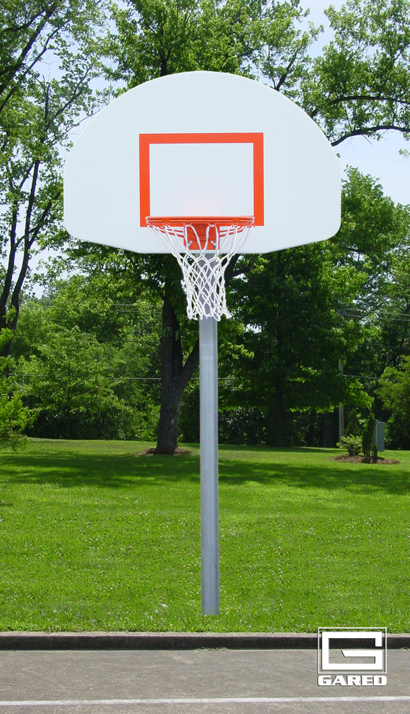 Standard Duty 4-1/2″ O.D. Straight Post Basketball Package