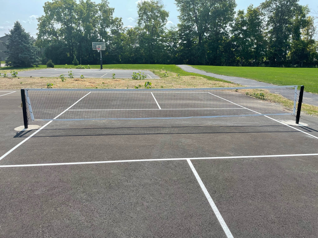 Outdoor Inground Pickleball System