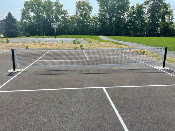 Outdoor Inground Pickleball System