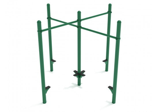Quadruple Pull-Up Bar