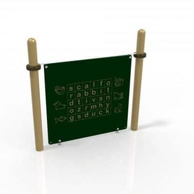 Animal Word Search Playground Panel