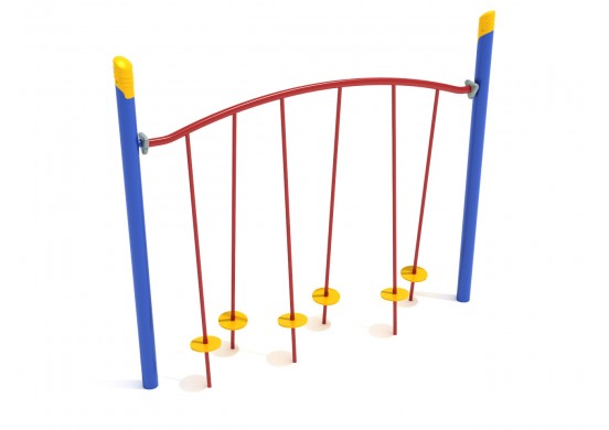 Single Post Tilted Lily Pad Bridge