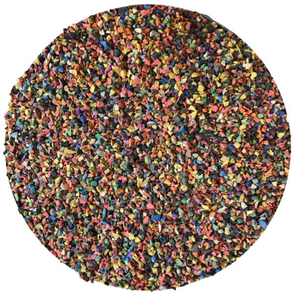 Trassig Custom Mix of EPDM Granules - 55lb Bag