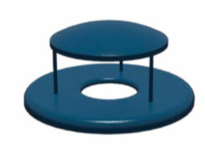 Flat Top with Rain Bonnet