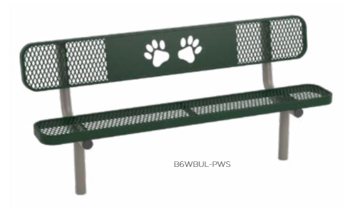 Standard Dog Park Bench