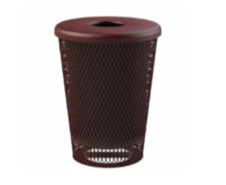 Tapered Trash Receptacle