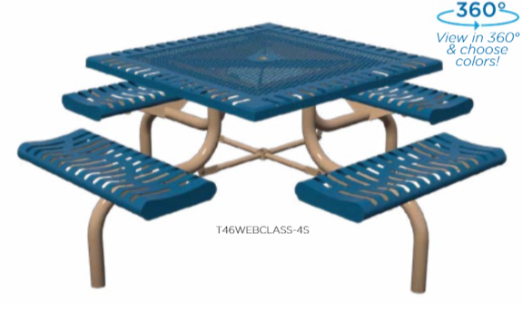 Square Web Table